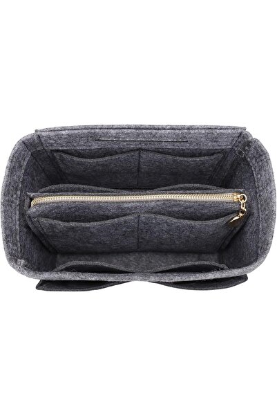 Arabest منظم حقيبة يد من اللباد، منظم حقيبة بسحاب، يناسب حقائب سبيدي نيفرفول ...