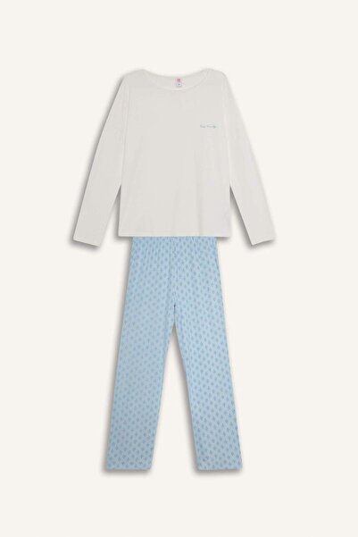 DeFacto Σετ με μακρυμάνικο μπλουζάκι κανονικής εφαρμογής 2 τεμαχίων G1981AX26SP