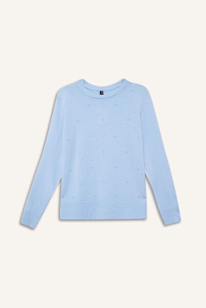 DeFacto Regular Fit Crew Neck Sweater Sweater F4084Ax25Wn