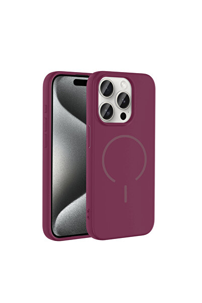 Başkenttekno حافظة آيفون 15 برو ماكس ميتا لانش مي-سيف مع حماية للكاميرا، مصنو...