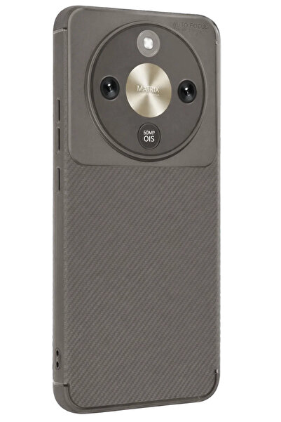 Hulyomer Hub غطاء كربون هوليومر لهاتف هواوي هونور ماجيك 8 لايت مع تركيز تلقائ...