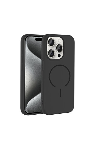 Başkenttekno حافظة آيفون 15 برو ماكس ميتا لانش مي-سيف مع حماية للكاميرا، مصنو...