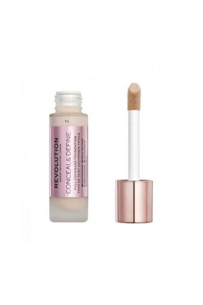 Revolution Conceal and Define Foundation F4 Beige 23ml