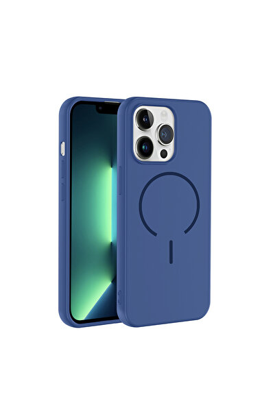 Başkenttekno iPhone 13 Pro Max Case Meta Launch M-Safe Camera Protected Velve...