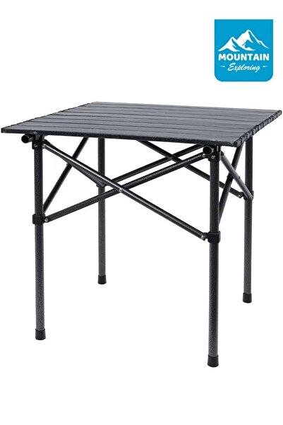 MOUNTAIN EXPLORING Folding Camping Table & Travel Table, Portable Outdoor Tab...