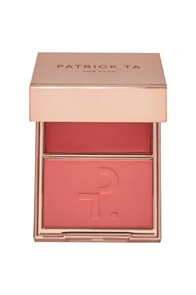 PATRICK TA Cream and Powder Blush Set by