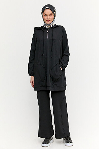 Setrms Kapüşonlu Tunik Pantolon Takım