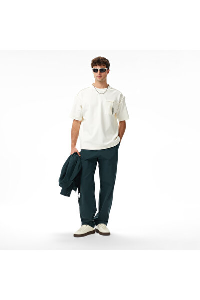 Lacoste x House of SuperStep Slim Fit Erkek Yeşil Pantolon