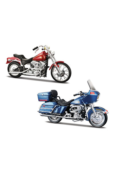 Maisto Harley Davidson 1/18 Harley-Davidson İkili Motorlar 80'ler