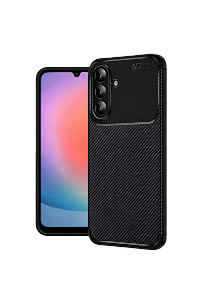 Twin Store Galaxy A57 5g Auto Focus Carbon Cover - Black