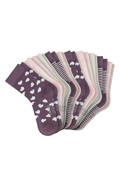 Schiesser Mädchen Socken, 10er Pack - "Legwear Kids", Muster, Baumwolmischung