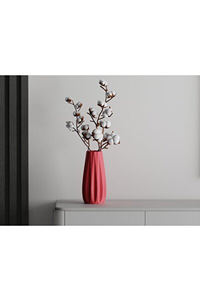 Sani Decorative vase Sani, Orlando 94 x 94 x 200 mm, Pink