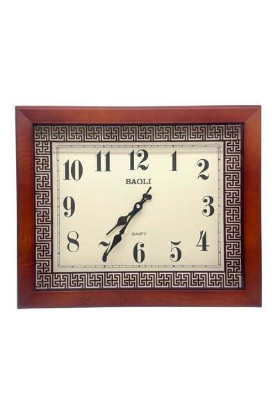 ALQANNAS ساعة حائط مستطيلة من باولي، حركة صامتة | حركة صامتة بدون صوت تكتكة، ...