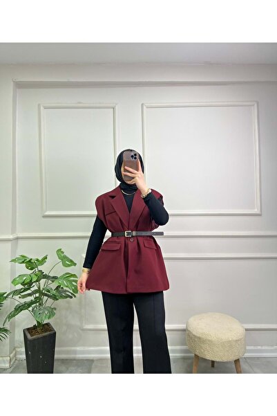 DIGERUI 25162 VATKALI YELEK BORDO