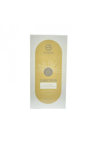 ESTELİN sunscreen multi defense tinted 100 SPF 100g