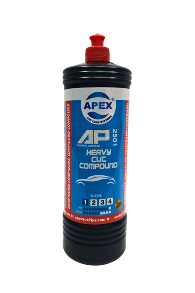 Apex Kalın Oto Pasta 1 Lt | Heavy Cut – Derin Çizik Giderici Profesyonel Araç...