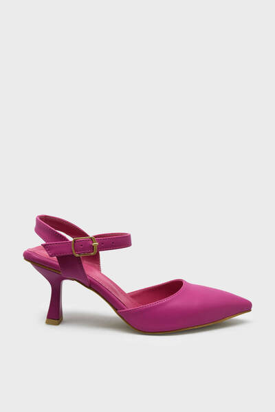 kanuga Women's Open Back Heeled Shoes Fuchsia Bb2023-23