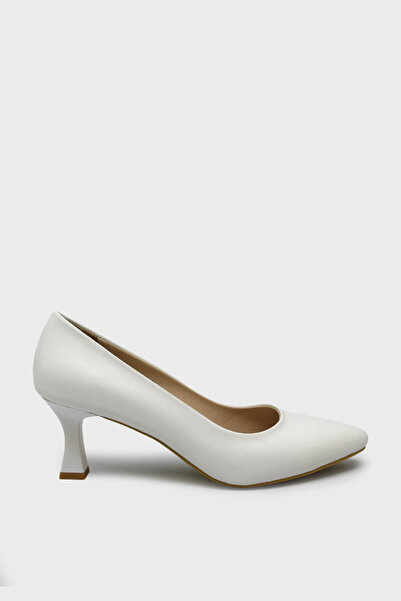 kanuga Women's Goblet Heel Stiletto White K-Est98