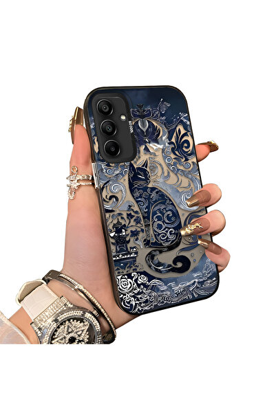 ucuc حافظة سيليكون متوافقة مع هاتف سامسونج جالاكسي A15 ذات حافة صلبة ومضادة ل...