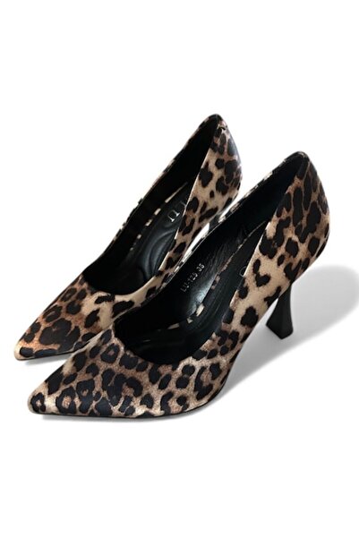 CAROLIE - Stiletto Heels, Animal Print, Size 36