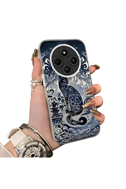 ucuc غطاء حماية لهاتف شاومي ريدمي 14C متوافق مع شبكة الجيل الرابع، مصنوع من ا...