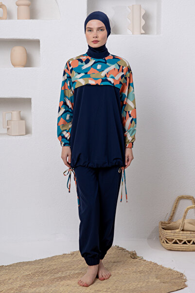 Adasea Μακρυμάνικο μαγιό χιτζάμπ Harper Lycra 1217