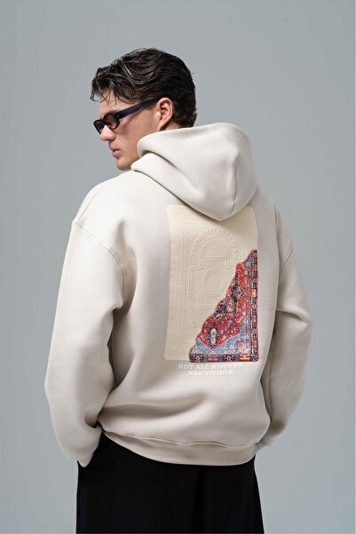 Flaubert -Unisex 3 Thread O Oversized Sweatshirt Not All Wounds Ark – Soft Fa...