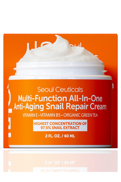 SeoulCeuticals Seoul Ceuticals Snail Repair Cream – Hydrating Korean Moisturi...