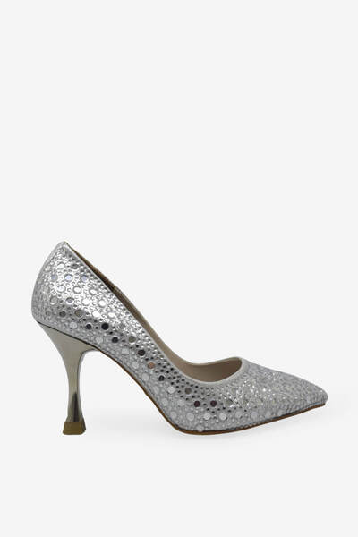 Beety Women's Stone Stiletto Silver Akyn151.500