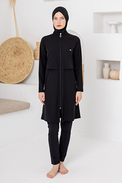 Adasea Joselny long sleeve oversized hijab swimsuit 1220-p