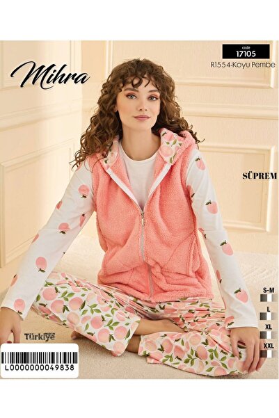 Mihra Supreme Hooded Vest Set Pajama Set