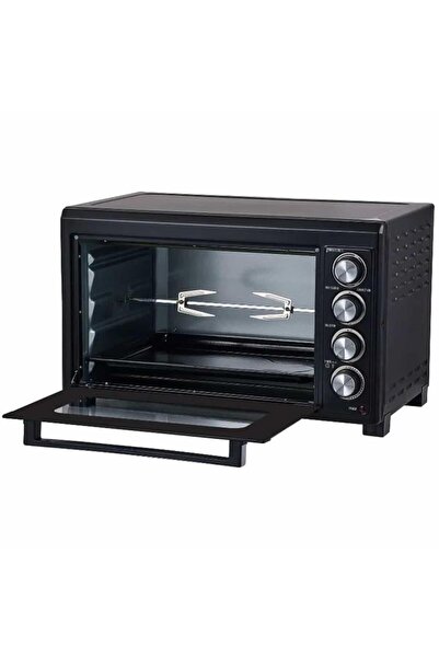 DOTS Dots 45L Electric Oven – Black with Grill and Accessories, 2000W