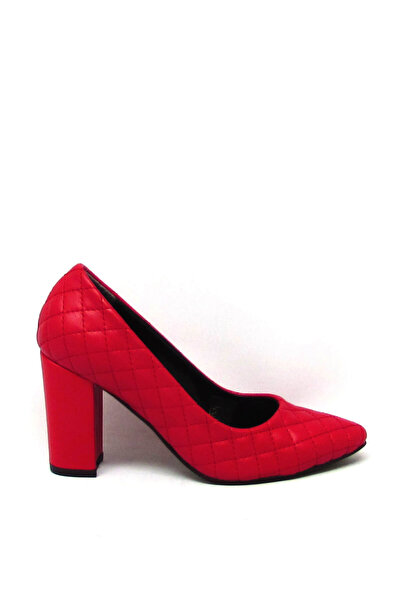 Beety Women's High Heel Shoes Red Akyn25-6201