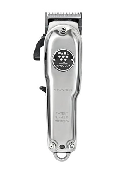 Wahl Magic Clip Metal Edition Cordless Clipper Silver 120v-220v