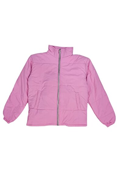 1way Stylish and warm women's jacket in a single color