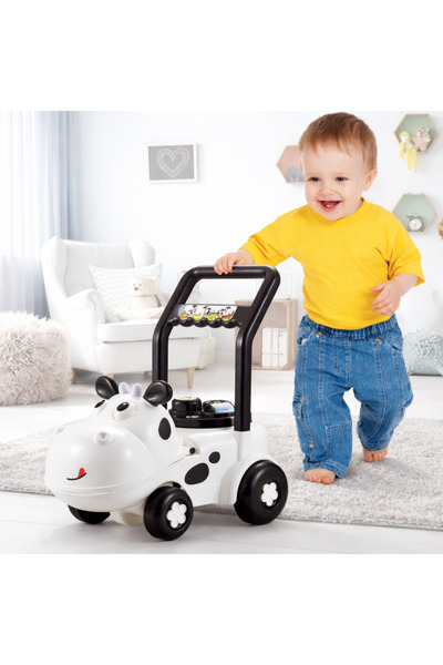 PROCART Jucărie de împins, plimbător pentru vaci, platformă interactivă, 47x3...