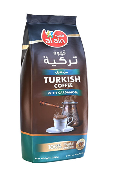Al Ain 3 xTurkish Coffee Cardamom, 250 gm (pack of 3)
