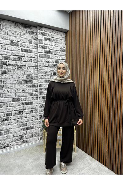 Rema Women's Ki̇bri̇t Çima Detail Pants Suit (Two-Piece)