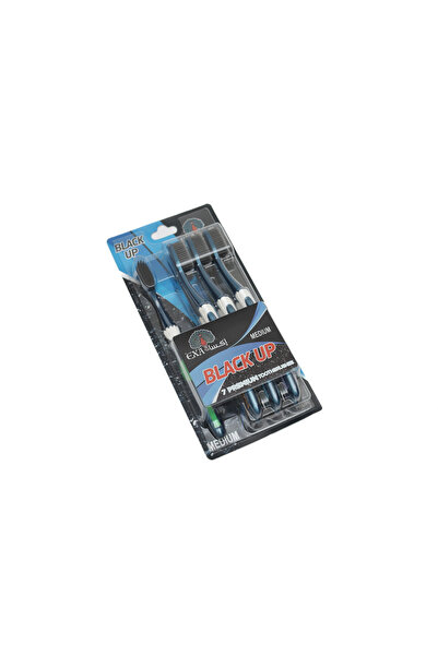 EXA Exa Black Up Soft Toothbrush Set, 7 Pieces