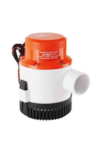 Seaflo مضخة مياه بحرية 4700 جالون في الساعة 12 فولت، مضخة مياه قوارب غير أوتو...