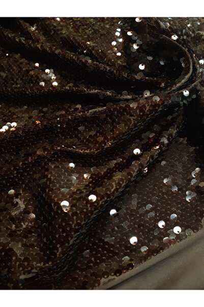 Safir Kumaş Abiyelik ışıl ışıl Yumuşak Esnek Tül Üzerine Payet 3 Metre