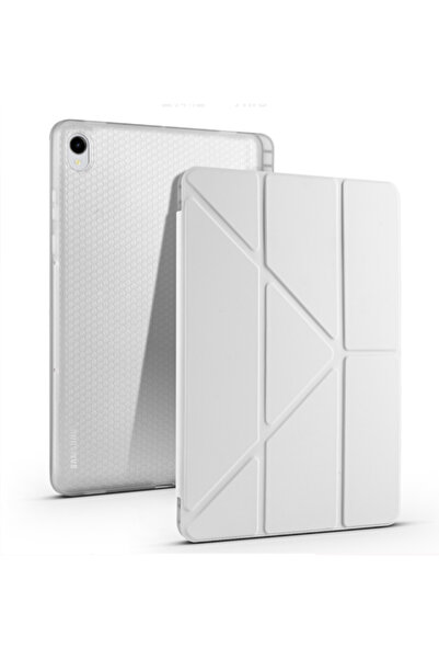 Fuchsia Tri-Folding Case with Pen Slot Compatible with Galaxy Tab S11