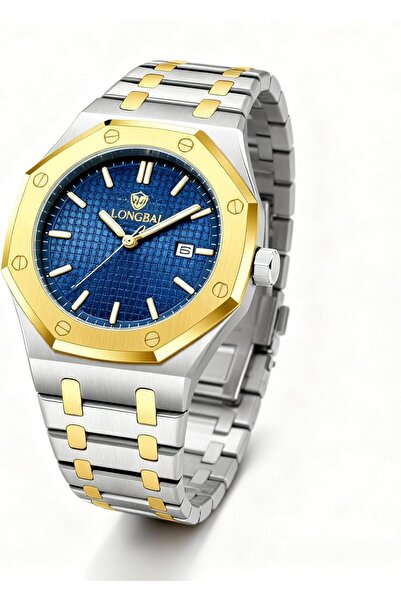 Generic Luxury Mens Chronograph Watch Crystal-Embellished Dial, Quartz Moveme...