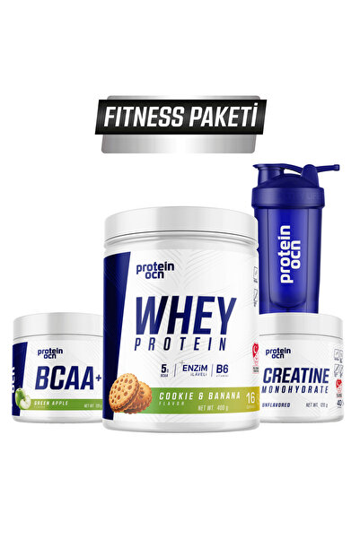 Proteinocean Fıtness Paketi - Cookie&Banana Yeşil Elma