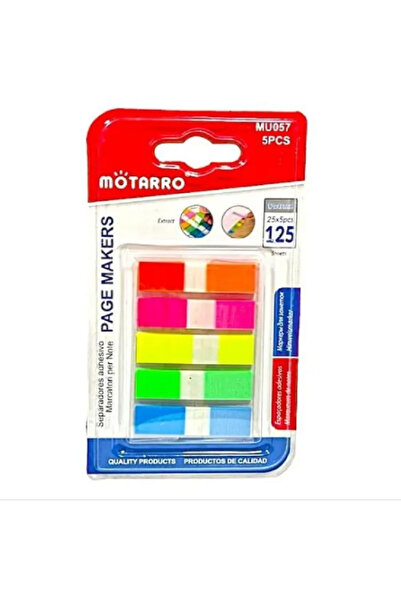 MOTARRO علامات صفحات لاصقة MU057، فواصل فهرسة ذاتية اللصق للكتب والمكاتب والم...