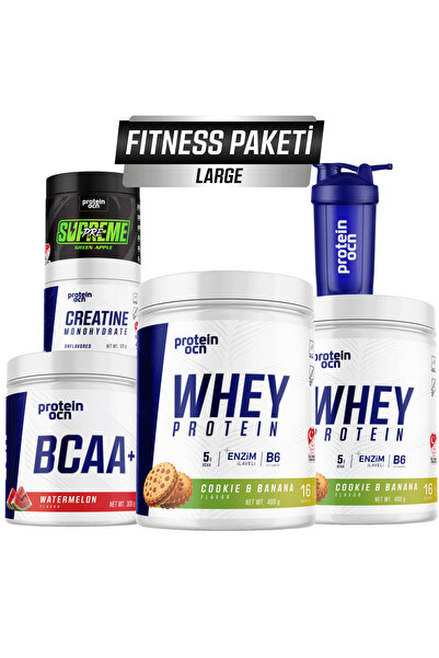 Proteinocean Fıtness Paketi Large - Cookie&Banana Karpuz
