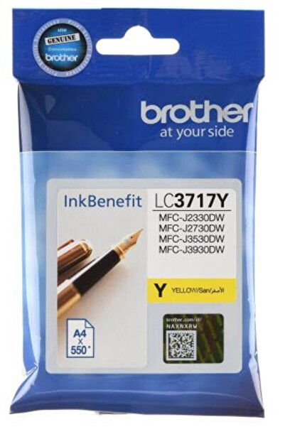 Brother Ink Cartridge Yellow