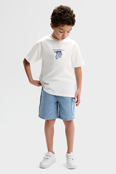 NK Pantaloni scurți Como pentru băieți 4-8 ani Albastru