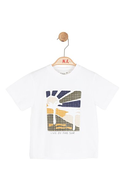 NK Baby Boy Sun Tshirt 1-4 Years Old Ecru