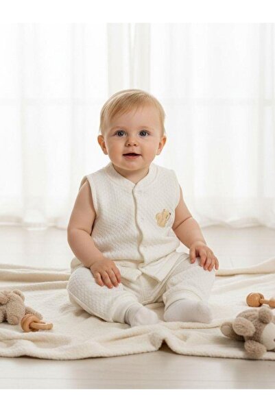 Zekids Baby Squirrel Patterned Vest